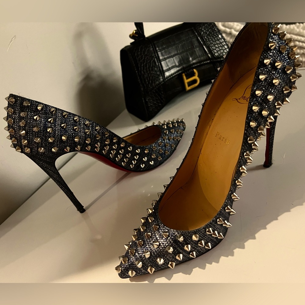 Christian Louboutin Spike Heels. Sz 41